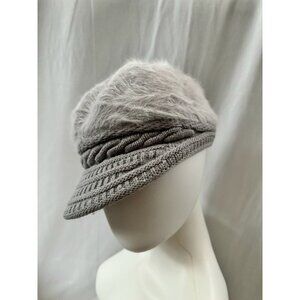 DAIMARAN Alicia Women's Wool Knitted Beanie Winter Hat Light Gray ONE SIZE